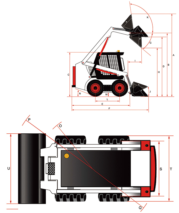 SL-350S  Skid Steer Loader